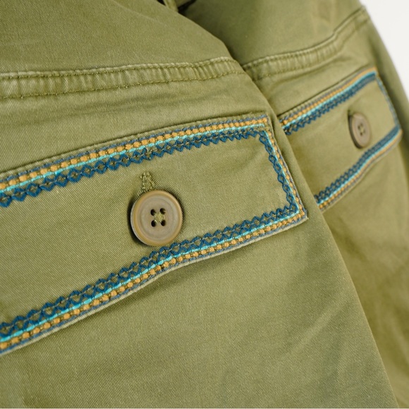 Sundance Catalog Embroidered Cargo Joggers - Picture 9 of 11